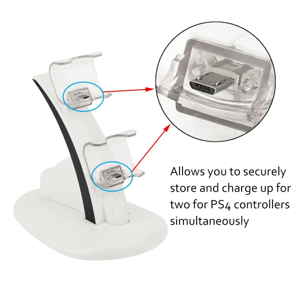 Dual Controller Charger/Stand (LED)