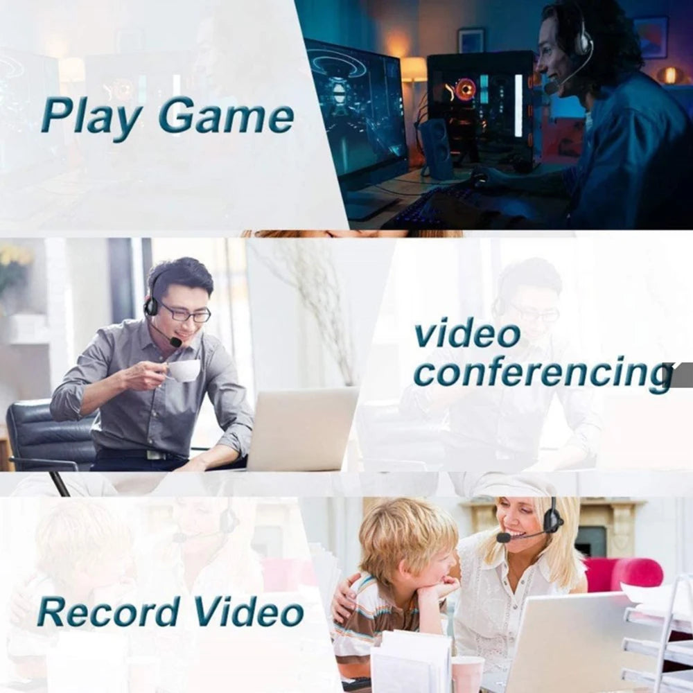 ClearCall Lightweight Office Headset (Noise Reduction)