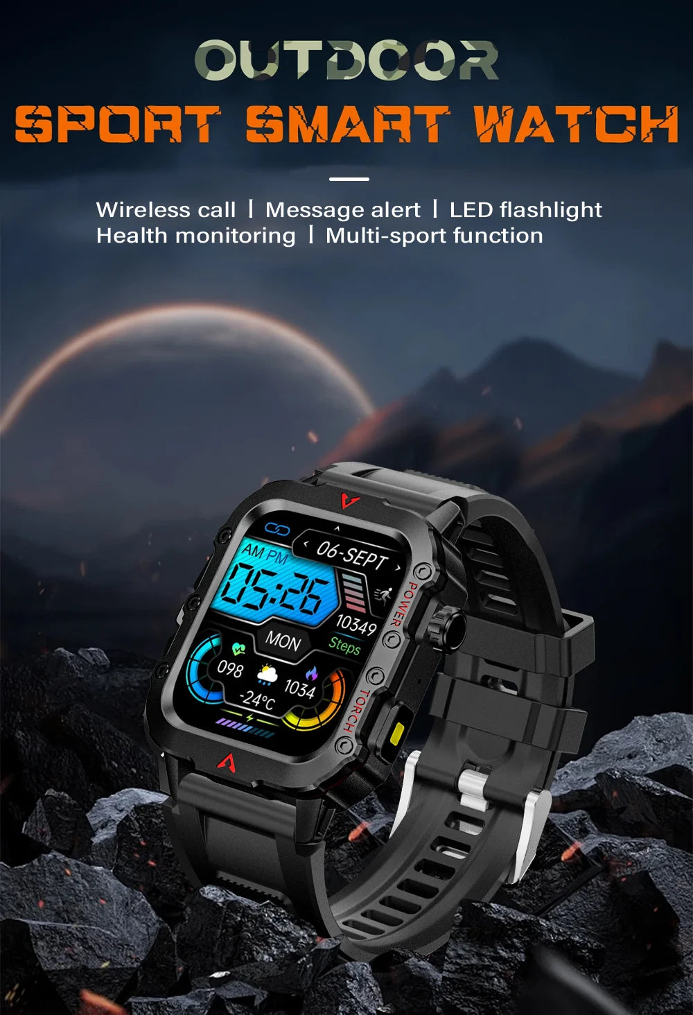 LAXASFIT Smart Watch (Comparible to Apple)