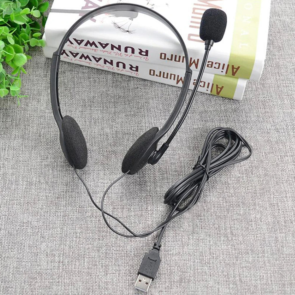 ClearCall Lightweight Office Headset (Noise Reduction)