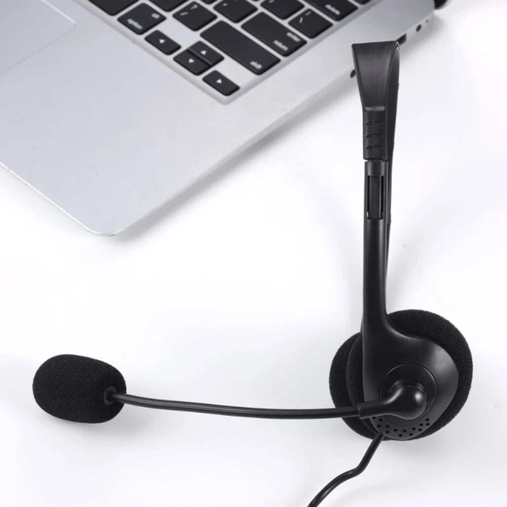 ClearCall Lightweight Office Headset (Noise Reduction)