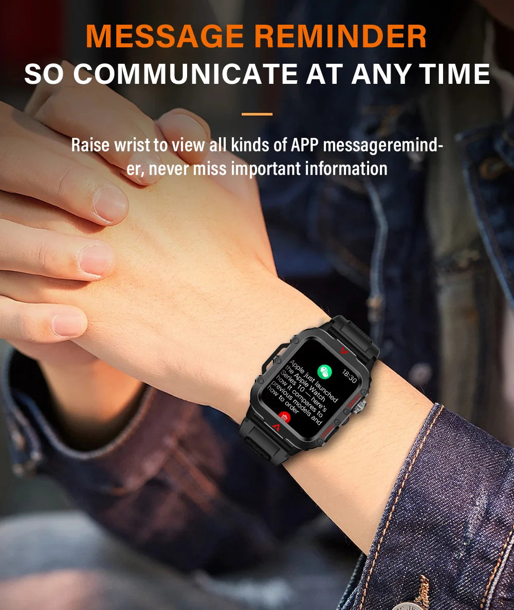 LAXASFIT Smart Watch (Comparible to Apple)