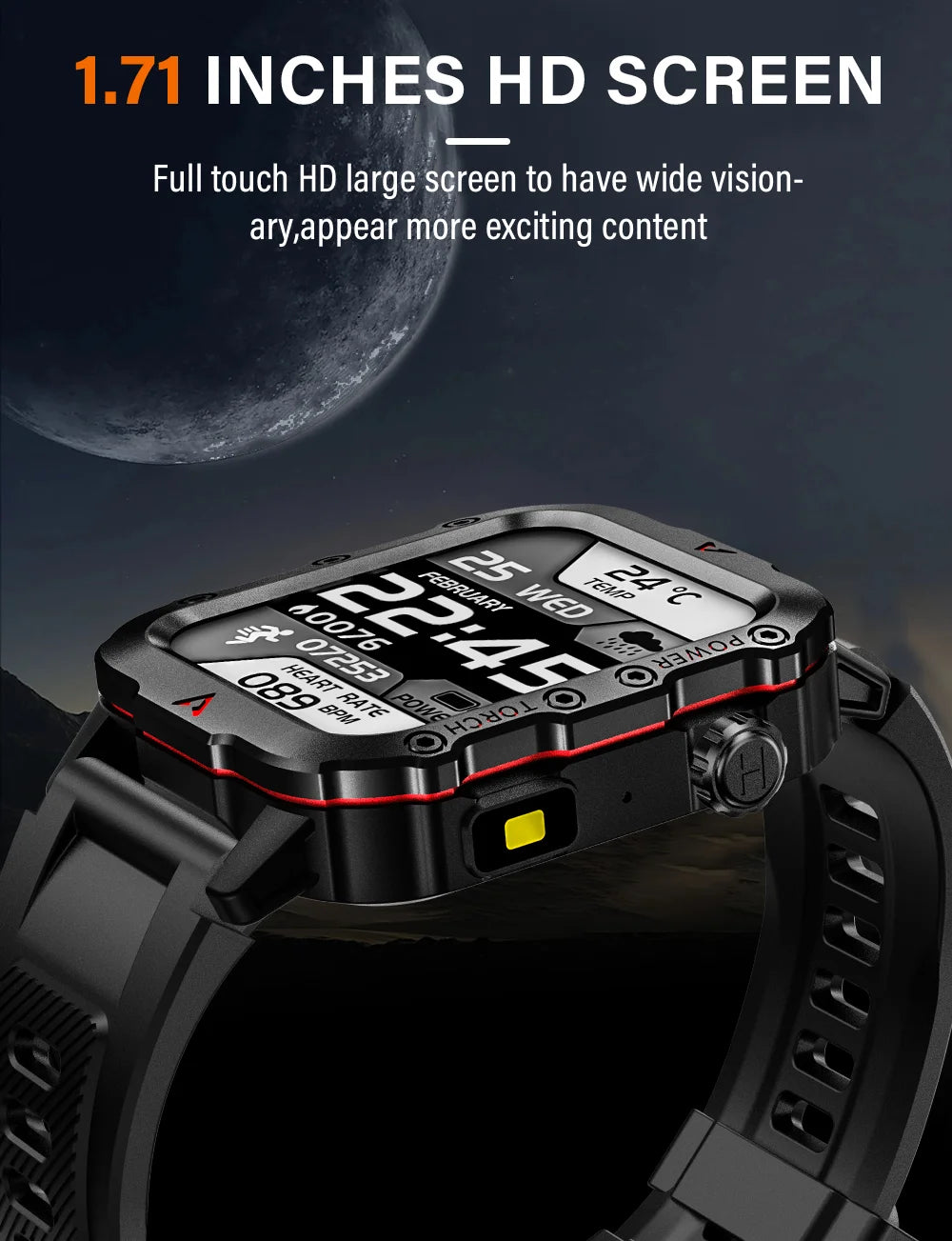 LAXASFIT Smart Watch (Comparible to Apple)