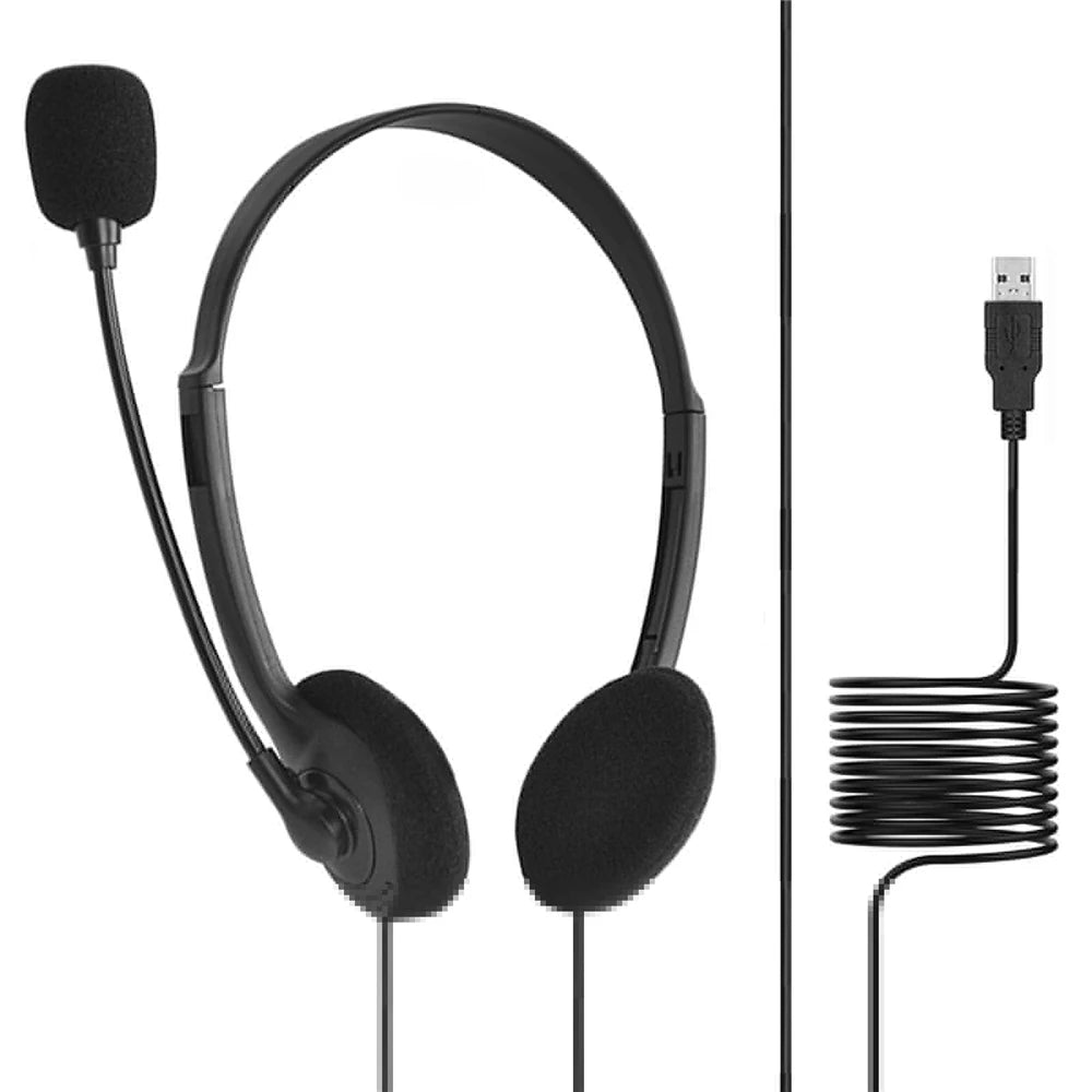 ClearCall Lightweight Office Headset (Noise Reduction)